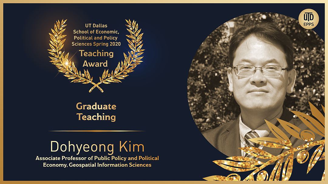 graduate teaching award dohyeong kim